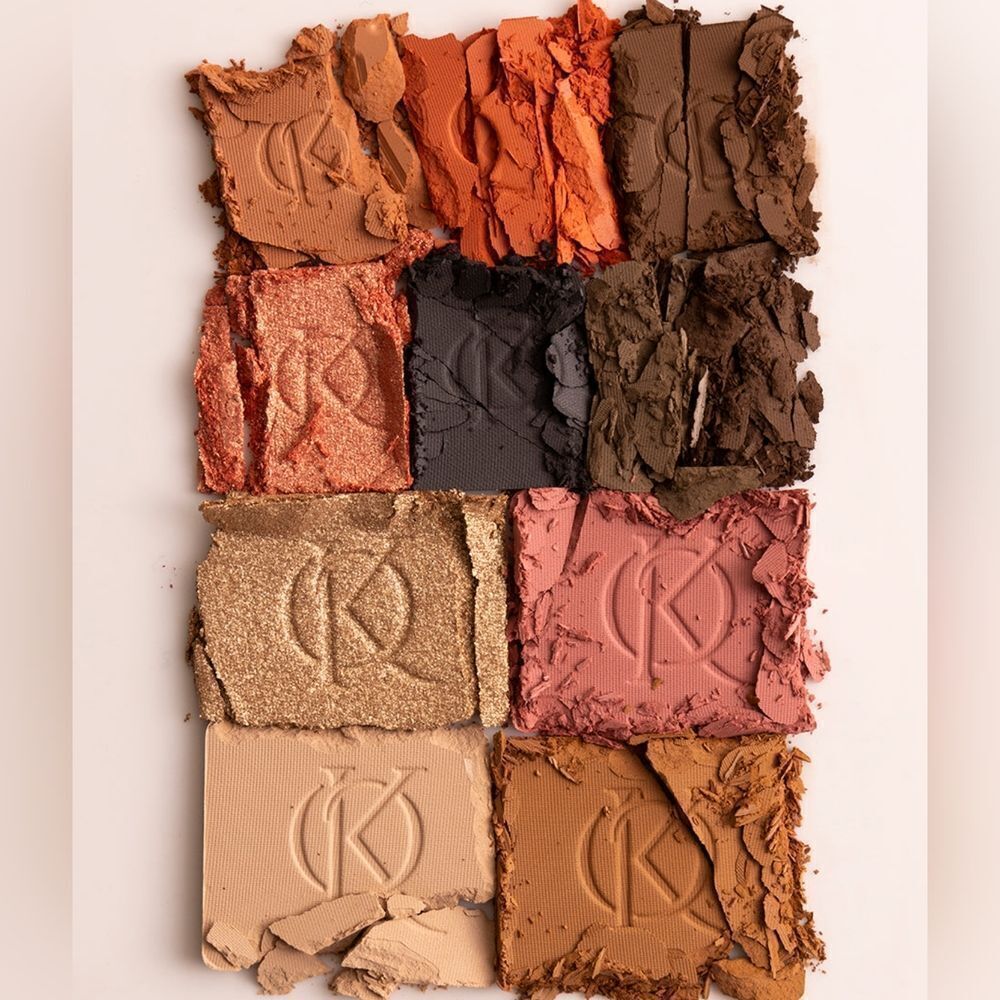 KENIA ONTIVEROS Blush, Bronzer, Highlighter & Eyeshadow Travel Palette